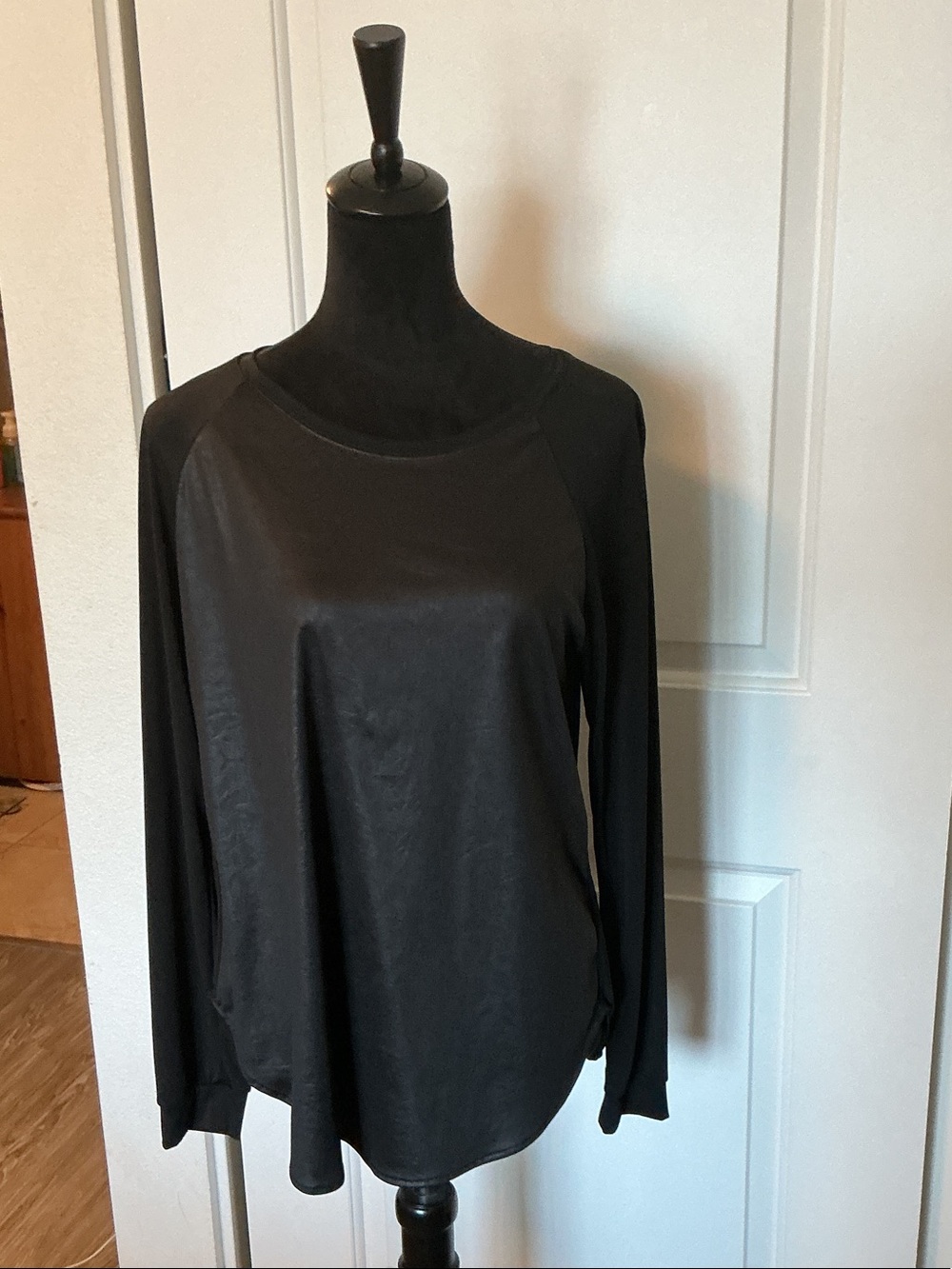 RUTI BLACK LONG Sleeve Women's blouse L